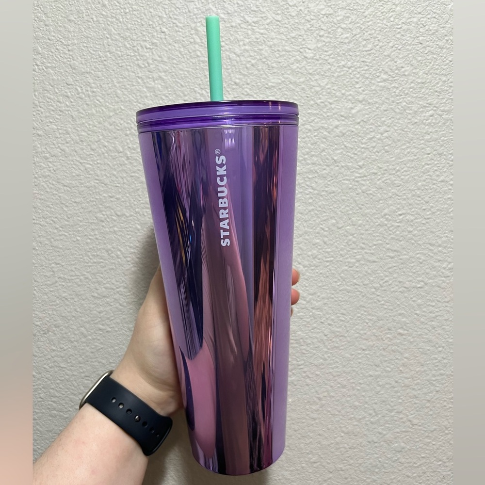 Starbucks 24oz Purple Mirror Tumbler NWT